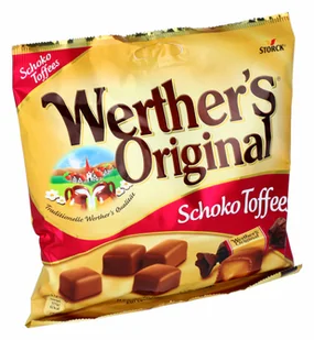 Werther's Original, cukierki karmelowe, Schoko Toffees, 180g - Cukierki - miniaturka - grafika 1