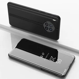Clear View Case etui Huawei nova 8i pokrowiec z klapką czarne - Etui i futerały do telefonów - miniaturka - grafika 2