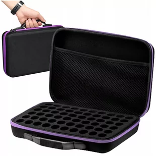 Kuferek Organizer Na Lakiery Kosmetyczny Usztywnianie Etui Na 60 Lakierów - Zestawy do manicure i pedicure - miniaturka - grafika 1