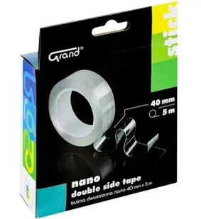 Taśma dwustronna Nano 40mmx5m GRAND - Taśmy klejące - miniaturka - grafika 1