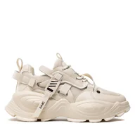 Sneakersy damskie - Sneakersy GOE JJ2N4082 Beżowy - miniaturka - grafika 1