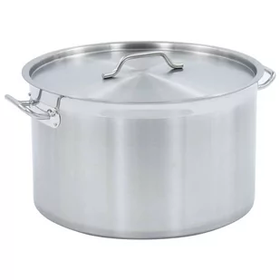 vidaXL Garnek, 58 L, 50 x 30 cm, stal nierdzewna - Garnki - miniaturka - grafika 1