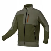 Odzież robocza - Bluza kurtka softshell OUTDOOR, zielona, męska robocza odblaski rozmiar XL NEO TOOLS 81-517-XL - miniaturka - grafika 1