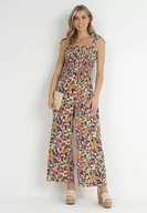 Kombinezony - Żółto-Czarny Kombinezon Alemonice - miniaturka - grafika 1