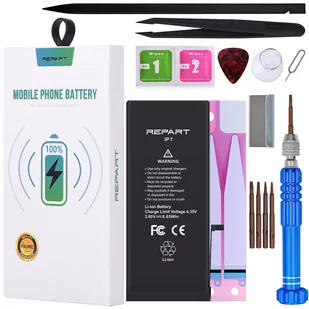 Bateria do Apple iPhone 7 REPART 2330mAh większa pojemność - Baterie do telefonów - miniaturka - grafika 1
