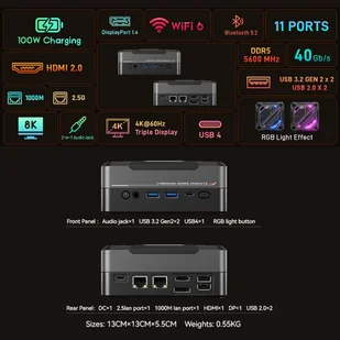 T-bao MN78 Mini PC - Mini PC - miniaturka - grafika 5