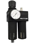 Pozostałe narzędzia pneumatyczne - Adler 0137.491 filtr z reduktorem i naolejaczem Maxy 1/2" - miniaturka - grafika 1
