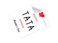 Akcesoria do okularów - Ściereczka do okularów z imieniem na dzień ojca - 1 szt. - miniaturka - grafika 1