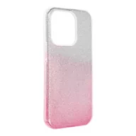 Etui i futerały do telefonów - OEM Futerał Shining Do Iphone 14 Pro Transparent/Róż - miniaturka - grafika 1