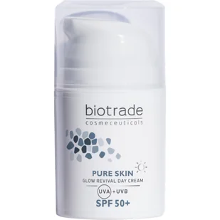 Biotrade Pure Skin Glow Revival Day Cream SPF50+ , Krem ochronny do twarzy - Kremy do twarzy - miniaturka - grafika 1
