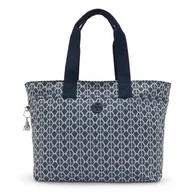 Torebki damskie - Kipling Premium Elevated Plus Colissa Up Shopper Bag 50 cm Komora na laptopa niebieski - miniaturka - grafika 1