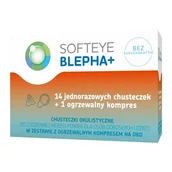 Suplementy diety - Softeye blepha+chust.okulist.x 14 szt+komp - miniaturka - grafika 1