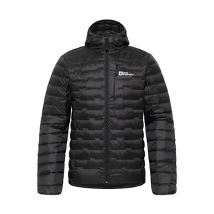 Męska kurtka puchowa Jack Wolfskin PASSAMANI DOWN HOODY M Phantom - S - Kurtki męskie - miniaturka - grafika 1