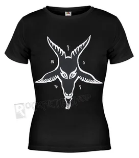 bluzka damska AMENOMEN - BAPHOMET (OMEN050DA BLACK)-XS - Bluzki damskie - miniaturka - grafika 1