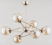 Lampy sufitowe - Alfa RESTO 63069 żyrandol 6x40W/E14 63069 - miniaturka - grafika 1