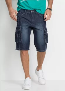 Bermudy dżinsowe bojówki Regular Fit - bonprix - Spodnie damskie - miniaturka - grafika 1