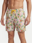 Kąpielówki męskie - Guess Szorty kąpielowe F6GT21 WG282 Różowy Regular Fit - miniaturka - grafika 1