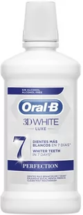 Płyn do płukania ust Oral-B Colutorio 3D White Luxe Perfection 500 ml (8001090540577) - Płyny do płukania jamy ustnej - miniaturka - grafika 1
