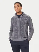 Swetry męskie - Guess Sweter M5BR44 Z2ZK2 Granatowy Regular Fit - miniaturka - grafika 1