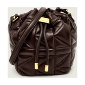 Plecaki worki - Karl Lagerfeld Skórzany worek k/kuilt - miniaturka - grafika 1