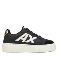 Sneakersy damskie - Sneakersy Armani Exchange XDX147 XV830 T780 Czarny - miniaturka - grafika 1