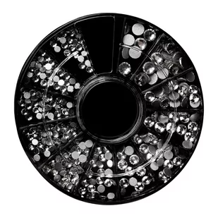 NEONAIL Karuzela z ozdobami - Srebrne Cyrkonie 03 - Ozdoby do paznokci NEONAIL Karuzela z ozdobami - Srebrne Cyrkonie 03 - Ozdoby do paznokci - miniaturka - grafika 1