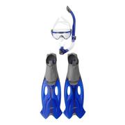 Sprzęt do nurkowania - Speedo Zestaw do nurkowania Glide Mask Snorkel Fin 35-36) - miniaturka - grafika 1