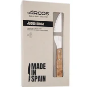 Noże kuchenne - Nóż do steków z jasno drewnianym uchwytem FOREST dł. 110/220 mm - zestaw 6 szt. - miniaturka - grafika 1