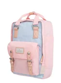 Plecaki - Doughnut, Plecak Macaroon Iceberg x Sakura 16L, D010-5991-F, Różowo-niebieski - miniaturka - grafika 1