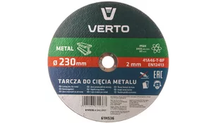 Verto Tarcza tnąca do metalu 230 x 2.0 x 22.2 mm TOP-61H536 - Tarcze do pił - miniaturka - grafika 1