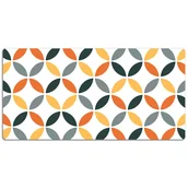 Podkładki na biurko - Duża podkładka na biurko Geometryczne koła 120x60cm, Dywanomat - miniaturka - grafika 1