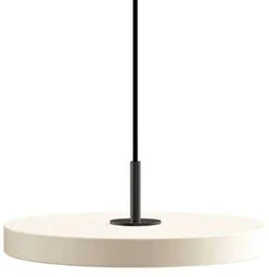 UMAGE - Asteria Mini Lampa Wisząca Pearl White/Black Top Umage - Lampy sufitowe - miniaturka - grafika 1