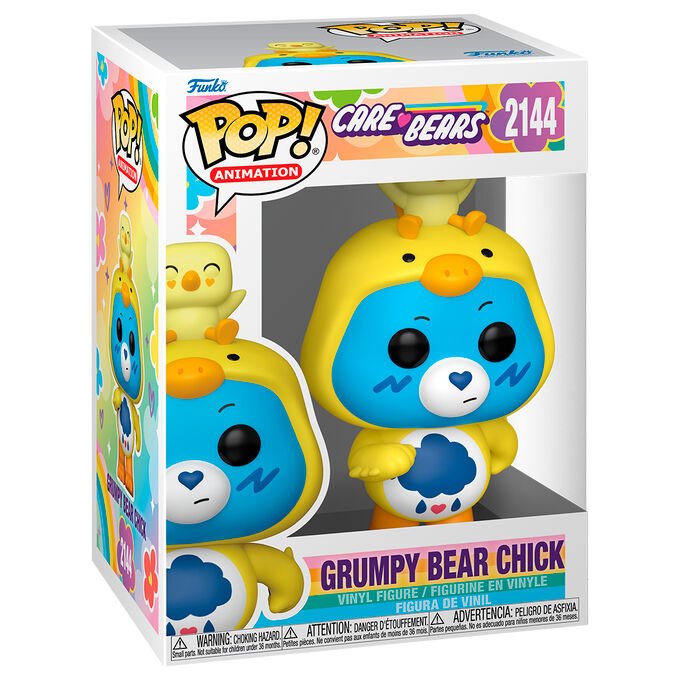Figurka POP Care Bears - Grumpy Bear Chick - Kolekcjonerski Dodatek