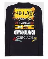 Koszulki męskie - Longsleeve na Urodziny 40 Lat Prezent r.3XL - miniaturka - grafika 1