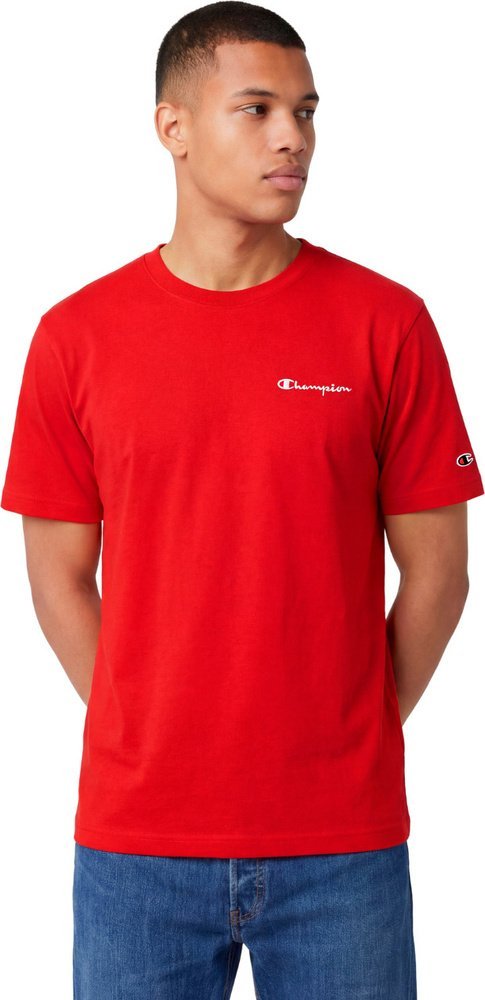 Champion Koszulka męska Champion SS Tee czerwona 221798 RS067 XL