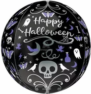 Halloween - Balon foliowy Happy Halloween - 38 x 40 cm - 1 szt. - miniaturka - grafika 1