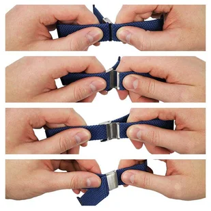 Crong Wave Band – Pleciony pasek do Apple Watch 42/44/45 mm (czerwony) - Akcesoria do smartwatchy - miniaturka - grafika 9