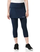 Spodnie damskie - HEAD HEAD Damskie spodnie Club 3/4 Tights Skirt W niebieski ciemnoniebieski xxl 814409-DB XXL - miniaturka - grafika 1