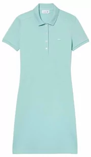 Lacoste Sukienka damska Ef5473, miętowa pastylka, 38, miętowy pastille, 38 - Sukienki - miniaturka - grafika 1