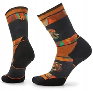 Skarpety termoaktywne - Smartwool W'S Athlete Edition Run Def Lyfe Print Crew Socks, G36, S - miniaturka - grafika 1