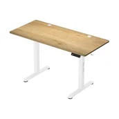 Biurka - Biurko Drewniane 120 Cm Mark Adler Leader 7.0 Craft Z Regulacją Wysokości - miniaturka - grafika 1