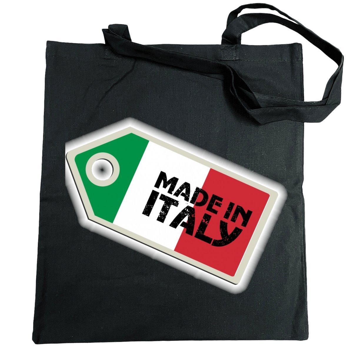 Made In Italy Torba Zakupowa Modna Nadruk