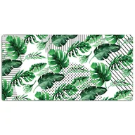 Podkładki na biurko - Ochronna mata na biurko Kropki i kreski 120x60 cm, Dywanomat - miniaturka - grafika 1