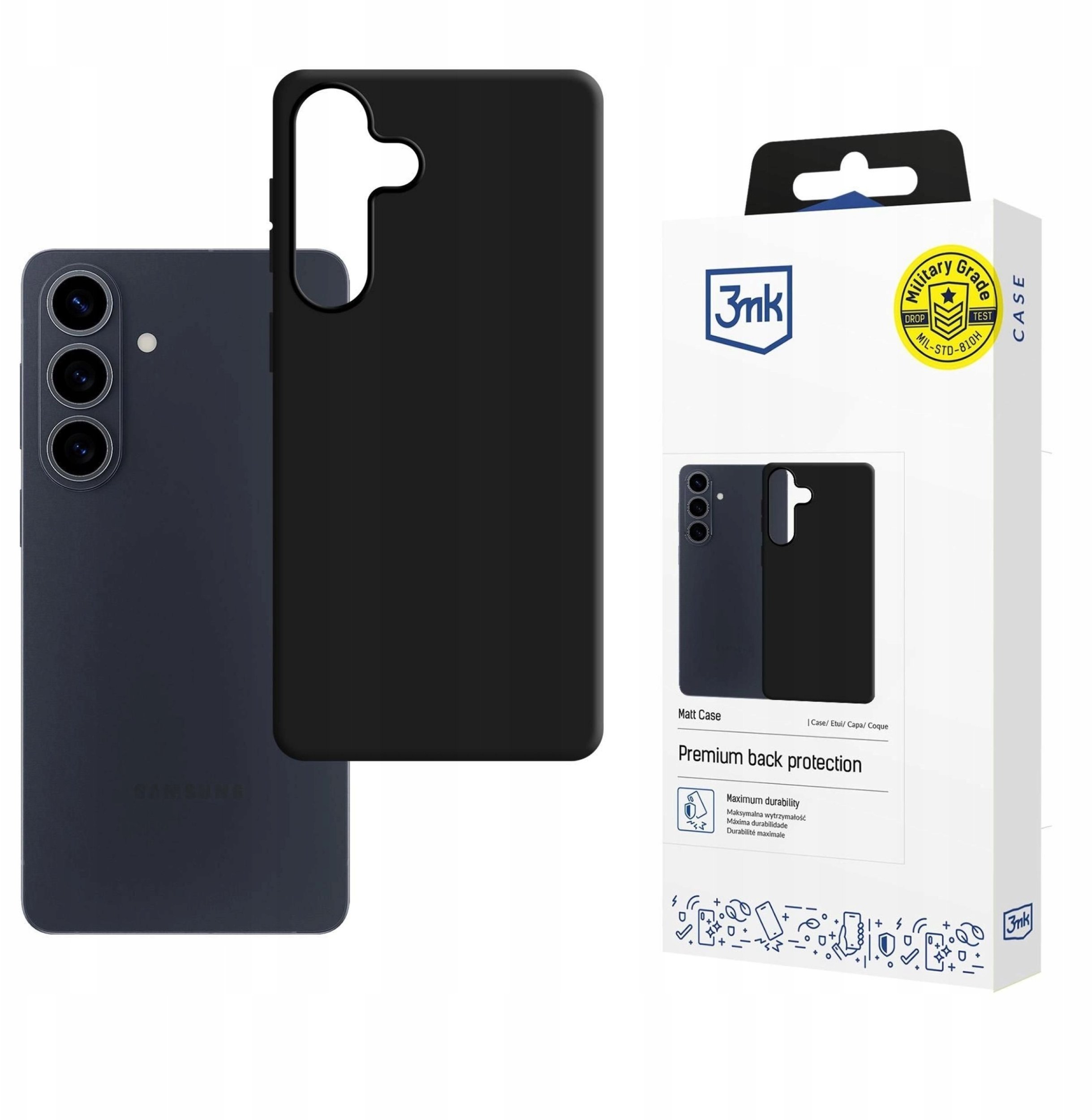 Samsung Galaxy S26+ - 3mk Matt Case