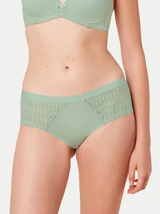 Triumph Figi klasyczne Aura Spotlight 10216458 Zielony - Majtki damskie - miniaturka - grafika 1
