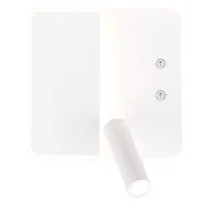 Lampy ścienne - Biały kinkiet do czytania - 3S K284 N3-D01 - miniaturka - grafika 1