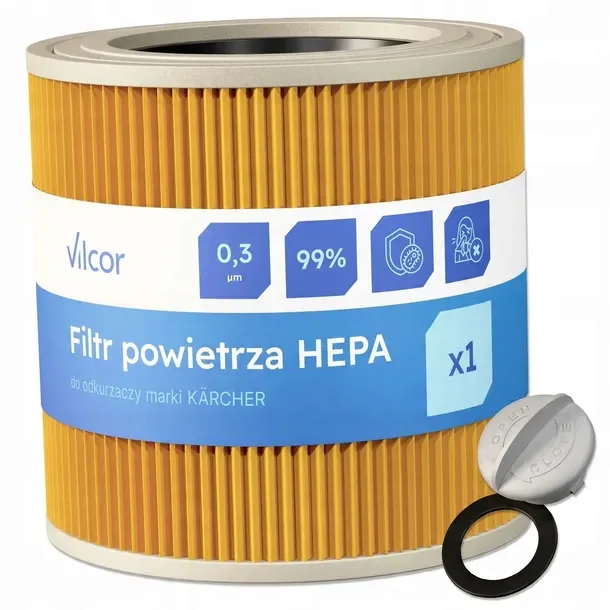Filtr Do Kärcher WD 3.250 *CO (1.629-609.0) (HEPA, Wzmocniony kratką)