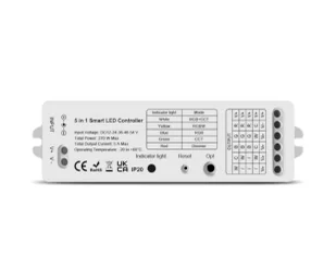 Tuya LC027 Kontroler LED ZigBee RF RGBW+CCT - Systemy inteligentnych domów - miniaturka - grafika 1
