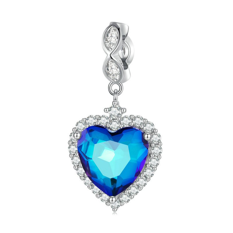 Charms do Pandora Serce Oceanu Charms Srebro 925 Trusky
