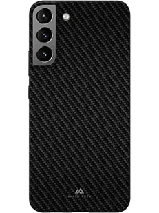 Black Rock - Cienkie etui z włókna węglowego pasuje do Samsung Galaxy S22 Plus 5G I etui na telefon komórkowy, ultra cienkie, z włókna szklanego (Flex Carbon Black) - Etui i futerały do telefonów - miniaturka - grafika 1